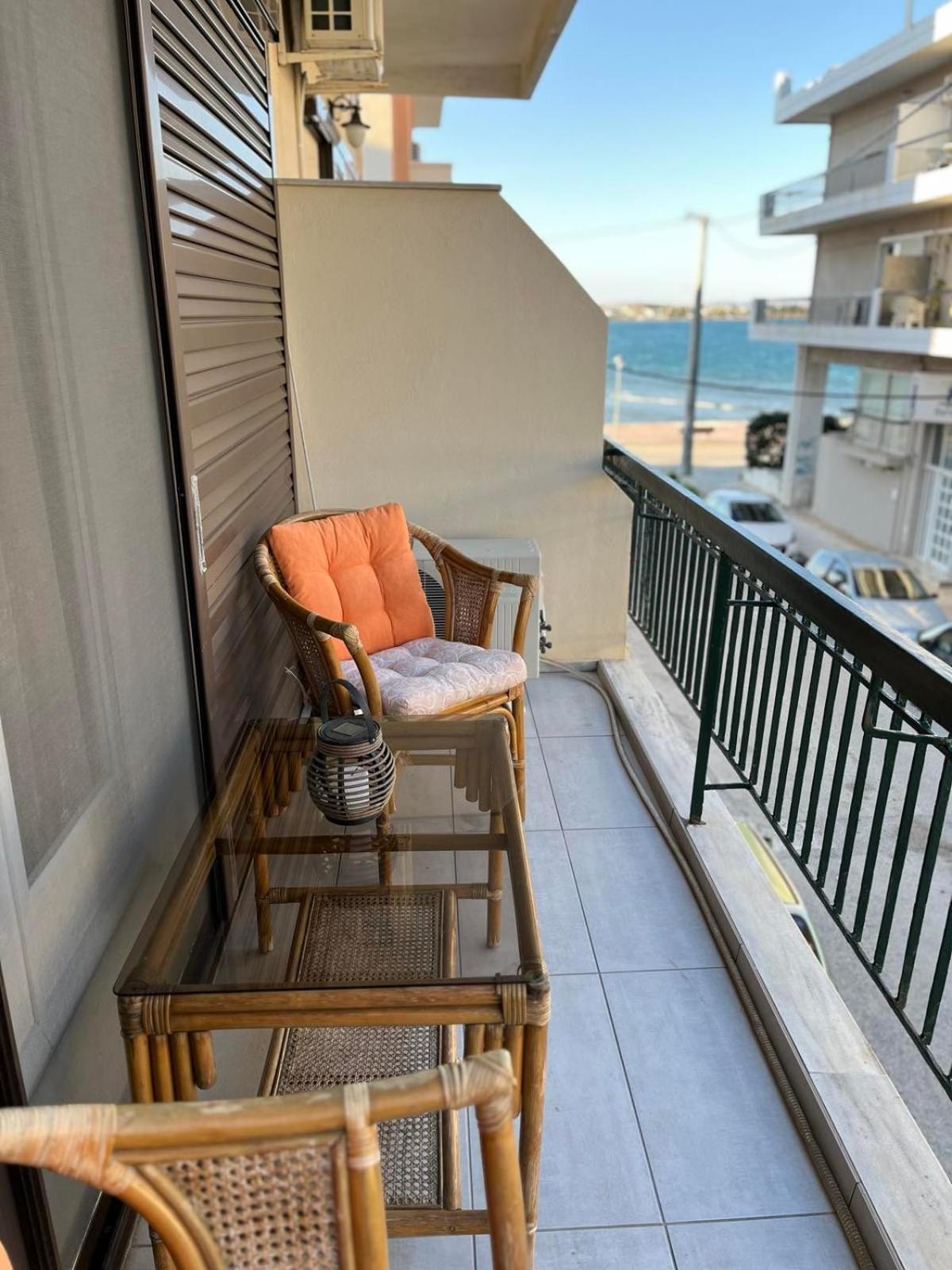 Sea View Apartments Near Athens Airport 阿特米达 外观 照片