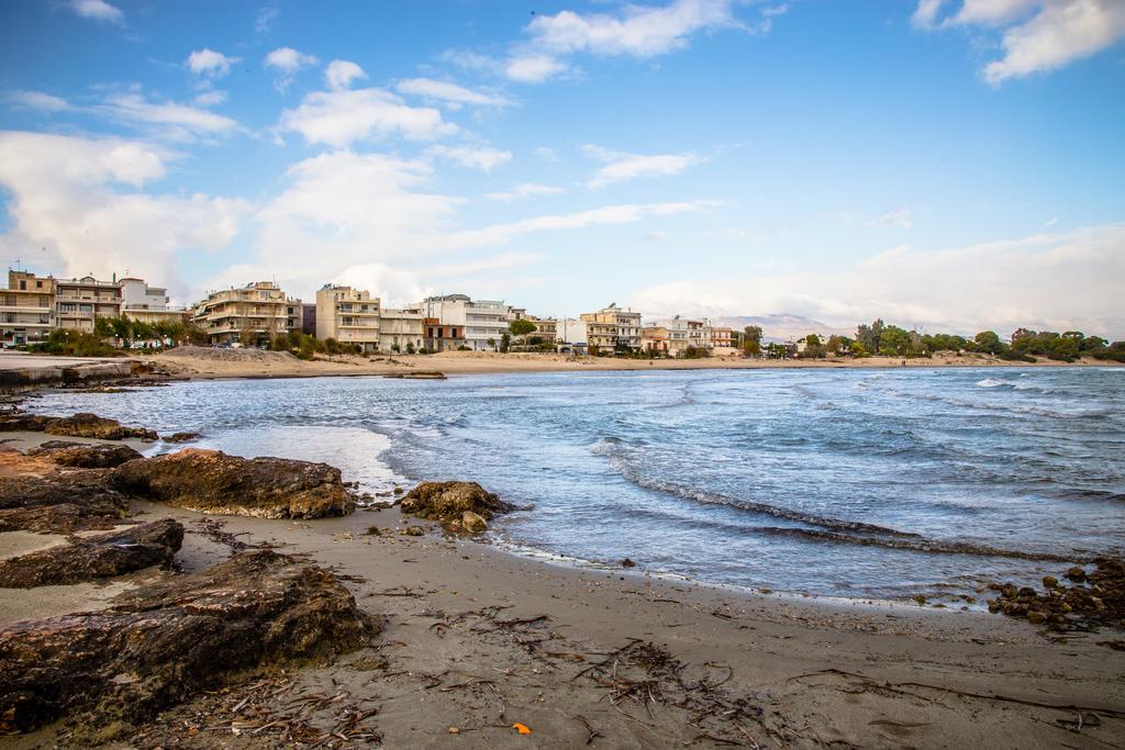Sea View Apartments Near Athens Airport 阿特米达 外观 照片